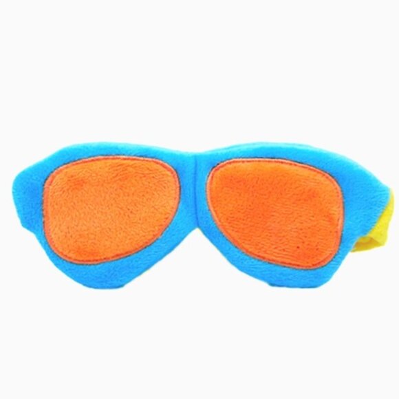 GODOG “Good Vibes” Sunglasses Plush Dog Toy (BRAND-NEW & SUPER CUTE!) - Picture 1 of 3